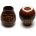 Mate Green Calabasse for Yerba Mate Brown Black Yellow 350 ml - Buy Online on SooperMarket.com