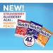 Welch's Fruit Snacks Fruit 'n Yogurt Variety Pack - Bulk Pack of 42 Individual 0.7 oz Bags - Strawberry Blueberry Acai & Mango Peach Flavor - Single Serve Snack - Buy Online on SooperMarket.com