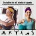Yeshan 12 Pack Wide Twist Headbands for Women - No Slip Yoga & Workout Hair Bands in Solid Colors - Buy Online on SooperMarket.com