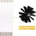 DPD 10 Feet Dryer Vent Cleaner Kit - Flexible Rods & Lint Remover for Effective Dryer Duct Cleaning - Buy Online on SooperMarket.com