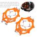 2pcs/Set 12 Tooth Mountaineering Crampons Ice Snow Grips Wearproof Anti Skid Snow Shoes Accessory for Snow Boots and Shoes(M Code) Climbing Climbing Tool - Buy Online on SooperMarket.com