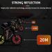Inheming 48 PCS Bike Spoke Reflectors - Decorative Wheel Wraps for Kids Road & Mountain Bikes - Buy Online on SooperMarket.com