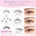 Glowing Win DIY Cluster Eyelash Extensions Set - 144 PCs Natural Individual Lashes 8-16mm with Bond Sea and Tweezers - Buy Online on SooperMarket.com