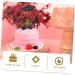 OFFSCH 5 Sets Cake Insert Top Hat Grad Party Decoration Graduation Grad Party Supplies Cupcake Decors Cake Decoration Red Paper European and American Graduation Season Red 16.00X13.00X0.10CM - Buy Online on SooperMarket.com