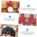 ABOOFAN 4 Pairs Christmas Antler Hair Christmas Hair Barrettes Reindeer Hair Accessory Reindeer Cosplay Clip Hair Clips for Kids Christmas Hair Pin Antlers Flocked Plastic Woman Cute - Buy Online on SooperMarket.com