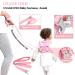 Girls Toddler Leash | Child Safety Harness | Anti Lost Wrist Link | Reflective Pink Leash 4-in-1 Walking Assistant | Butterfly Design | Ideal Gift - Buy Online on SooperMarket.com