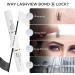 Lash Bond and Seal Cluster Lash Glue + 144 Pcs DIY Cluster Eyelash Extensions | Strong, Gentle, Comfortable Adhesive for All Day Wear - Buy Online on SooperMarket.com