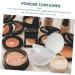HAPINARY 4 Pcs Storage Box Refillllable Powder Case Face Powder Case Cosmetic Powder Container - Buy Online on SooperMarket.com
