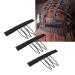 100 Pieces Wig Clips - 3 Teeth Black Stainless Steel Wig Accessories for Hair Parts & Caps - Buy Online on SooperMarket.com