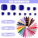 720 Short Square Bright Color False Toe Nails - 30 Sets | Matte Full Cover Press On Toenails for Women and Girls - Buy Online on SooperMarket.com