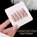 Cat Eye Gel Nail Polish Champagne Color Magnet Nail Polish Crystal Reflective Glitter Gel Nail Polish Soak off Holographic Cat Eye UV Gel Nail Varnish for Nail Art DIY at Home - Buy Online on SooperMarket.com