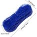 2 Pcs Silicone Horse Cleaning Grooming Brush Horse Grooming Brush Equestrian Massage Tool for Horse Grooming Care - Buy Online on SooperMarket.com