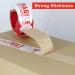 BOMEI PACK 2 Pack Fragile Tape- Handle with Care Packing Printing Tape - 110 Yards Heavy Duty Tape for Moving Box - Shipping Tape with Dispenser - 2 Inch x 330 Feet - Buy Online on SooperMarket.com