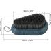 PATIKIL Cleaning Brush PP Bristles ABS Back with Hanging Hole Household Scrubbing for Shoes Sneakers Clothes Blue - Buy Online on SooperMarket.com