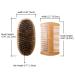 Luxury Men's Beard Care Set - Boar Bristle Brush & Comb in Gift Box | Perfect Father's Day Gift - Buy Online on SooperMarket.com