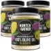 Hunter & Gather Olive Oil Mayonnaise 3 x 250g | Made with Olive Oil & British Free Range Egg Yolk | Paleo Keto Sugar and Gluten Free Olive Oil Mayo Classic 750g
