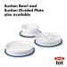 OXO Tot Stick & Stay Suction Divided Plate | Navy Blue | Best Child-Friendly Dinnerware for Easy Mealtime - Buy Online on SooperMarket.com