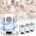 Ultrasound pest control 4 pieces of insect protection mosquito protection repeller electrical insect destruction for mosquitoes mice ants ants flies spiders cockroaches