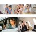 YTLX Compact Makeup Mirror 1x/2x Magnifying Foldable Cosmetic Mirror - Portable Black Vanity Mirror for Men and Women - Buy Online on SooperMarket.com