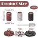 210 Pcs Sanding Bands For Nail Drill Sanding Bands 80# 120# 180# Multi-Colored Nail Drill Sanding Bands With Boxed Nail Sanding Bands Removing Acrylic Gel for Manicures & Pedicure - Buy Online on SooperMarket.com