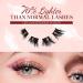 Higu clace False Eyelashes 10 Pairs Natural Wispy Lashes Soft Fluffy Mix10-16mm Individual Lashes Cluster Lightweight DIY Lash Extensions at Home - Bushy Flat 01 - Buy Online on SooperMarket.com