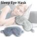 Soft Plush Pink Cloud Eye Mask - 1PC Cute Nap Blindfold for Healthier Sleep - Buy Online on SooperMarket.com