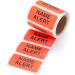 Carstens Medical Stickers - Red and Black Alert Labels for Charts (Roll of 100) - Buy Online on SooperMarket.com