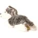 Buy Uni-Toys Husky Puppy Plush Toy - 23 cm Cuddly Grey Dog - International Shipping Available - Buy Online on SooperMarket.com