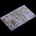 Quesuc 1728 Pieces Flatback Round Rhinestones Glass Gems with 6 Mixed Sizes (1.6-3 mm) for Nail Art Phone Decorations and DIY Crafts (Aurora Boreale Color) - Buy Online on SooperMarket.com