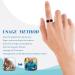 Shop Adjustable Lymphatic Drainage Ring - Portable Acupressure for Pain Relief & Blood Sugar Control | Therapeutic Health Tool for Office Use - Buy Online on SooperMarket.com
