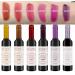 6-Piece Wine Lip Tint Set - Long-Lasting Matte Lip Stain, Gloss & Balm for Women - Buy Online on SooperMarket.com