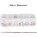 Nail Art Crystals Nail Rhinestones Nail Art Rhinestones Chain Metal Flatback Bling Manicure DIY Decor Nail Art Supplies Perfect for Nail Salon Multiple Choices(03) - Buy Online on SooperMarket.com