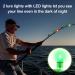 120 Pcs LED Night Fishing Rod Bait Alarm and Indicator Set - Dual Ring Bite Alarm, Glow Fishing Light, Portable Accessories - Green and Red Light - Buy Online on SooperMarket.com