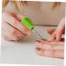FOYTOKI Nail Polisher Manicure Art Drill Bits Manicure Nail Bits Nail Art Polishing Tools Women Nail Drill Bit Drill Bits for Nails Drill Bit for Acrylic Nails Manicure Drill Bits 7.00X1.30X1.30CM Green - Buy Online on SooperMarket.com