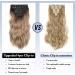 Pearl Blonde Long Wavy Clip in Hair Extensions - 4pcs Synthetic Full Head Hair Pieces for Women - Buy Online on SooperMarket.com
