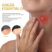 Ginger Essential Massage Oil 10ml - Natural Lymphatic Drainage & Deep Tissue Care - Buy Online on SooperMarket.com