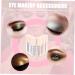 Healeved 12 Pcs Eye Shadow Set Eye Makeup Accessories Korean Glitter Eyeshadow Makeup Tools Highlighter - Buy Online on SooperMarket.com