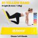 Resistance Bands for Glute Training | Extra Wide Exercise Bands | #1 Yellow (X-Light) Sold Individually | International Shipping Available - Buy Online on SooperMarket.com