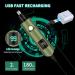 Imoebel 3-in-1 Nasal Hair Trimmer with LED Display | Double Cutting Blades for Nose Ear Eyebrow & Face Hair | Unisex Hair Cutter in Green - Buy Online on SooperMarket.com
