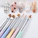 Wirlsweal 6-Piece Nail Pins Set - Versatile Macaron Nail Art Tools for Smooth Liner & Outlines - Buy Online on SooperMarket.com