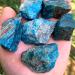 50g/Bag Natural Crystal Blue Apatite Rough Stone Raw Gemstone Mineral Specimen Irregular Crystal Stone Blue Apatite 50g(2-4pc) Blue Apatite 50g(2-4pc) - Buy Online on SooperMarket.com