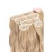 Shop LullaBellz Extra Thick 26 Clip-In Hair Extensions - California Blonde | 5 Pack for Gorgeous Volume - Buy Online on SooperMarket.com