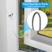eSynic 4pcs Window Safety Restrictors with Keys - White UPVC Window Security Locks for Child Safety - Ideal for Home and Public Use - Buy Online on SooperMarket.com