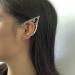 BETHYNAS Gothic Elf Ear Cuffs with Piercing Punk Earring Studs | Creative Contour Earrings for Cosplay and Statement Jewelry - Buy Online on SooperMarket.com