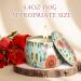 Scented Soy Wax Candle - Stress Relief Aromatherapy Gift for Women | Mother's Day, Christmas, Birthday, Valentine's | Rose Scented Candle for Home and Yoga - Buy Online on SooperMarket.com