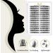 72 Cluster Lashes D Curl | Natural DIY D-MIX B22 Soft Fluffy Eyelash Extensions - Buy Online on SooperMarket.com