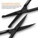 Utopia Care Professional Stainless Steel Beauty Scissors Set - Hairdressing Eyebrows Nasal Hair Ear Screens & Nail Scissors - Safe Black Skin Scissors for All Your Grooming Needs - Buy Online on SooperMarket.com