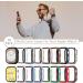 16 Pack COMMUTER Apple Watch SE (2nd Gen) Screen Protector - 2022 New Hard PC Protective Cover with Tempered Glass Film - Fits iWatch SE/6/5/4 40mm - Multiple Colors - Buy Online on SooperMarket.com