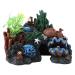 Aquarium Coral Rock Decoration Coral Reef Ornament Vivid Artificial Resin Coral Cave Environments Ornaments Aquarium Fish Tank Resin Decorations