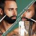 Huaxingda Beard Alignment Tool | Transparent Non-Slip Stencil & Razor - Perfect Mustache & Beard Grooming Kit - Buy Online on SooperMarket.com